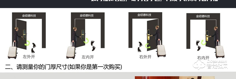 金硕德智能锁 611防盗酒店智能锁